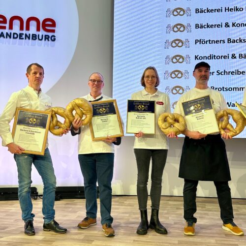 Verleihung der „Goldenen Brezel“